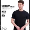 DKNY Men’s Soft Cotton T-Shirt – Classic Crew Neck