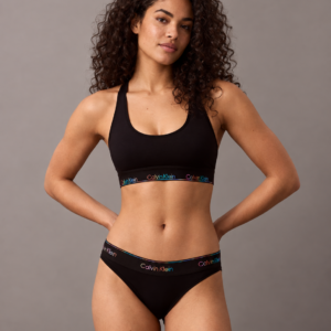 Calvin Klein Women’s Cotton Modal Bralette – Pride Logo Band