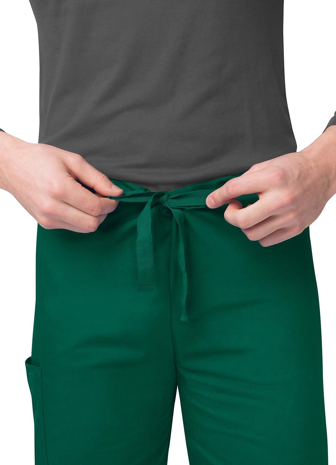 Sivvan Unisex Scrubs Set – V-Neck Top & Drawstring Pants (1)