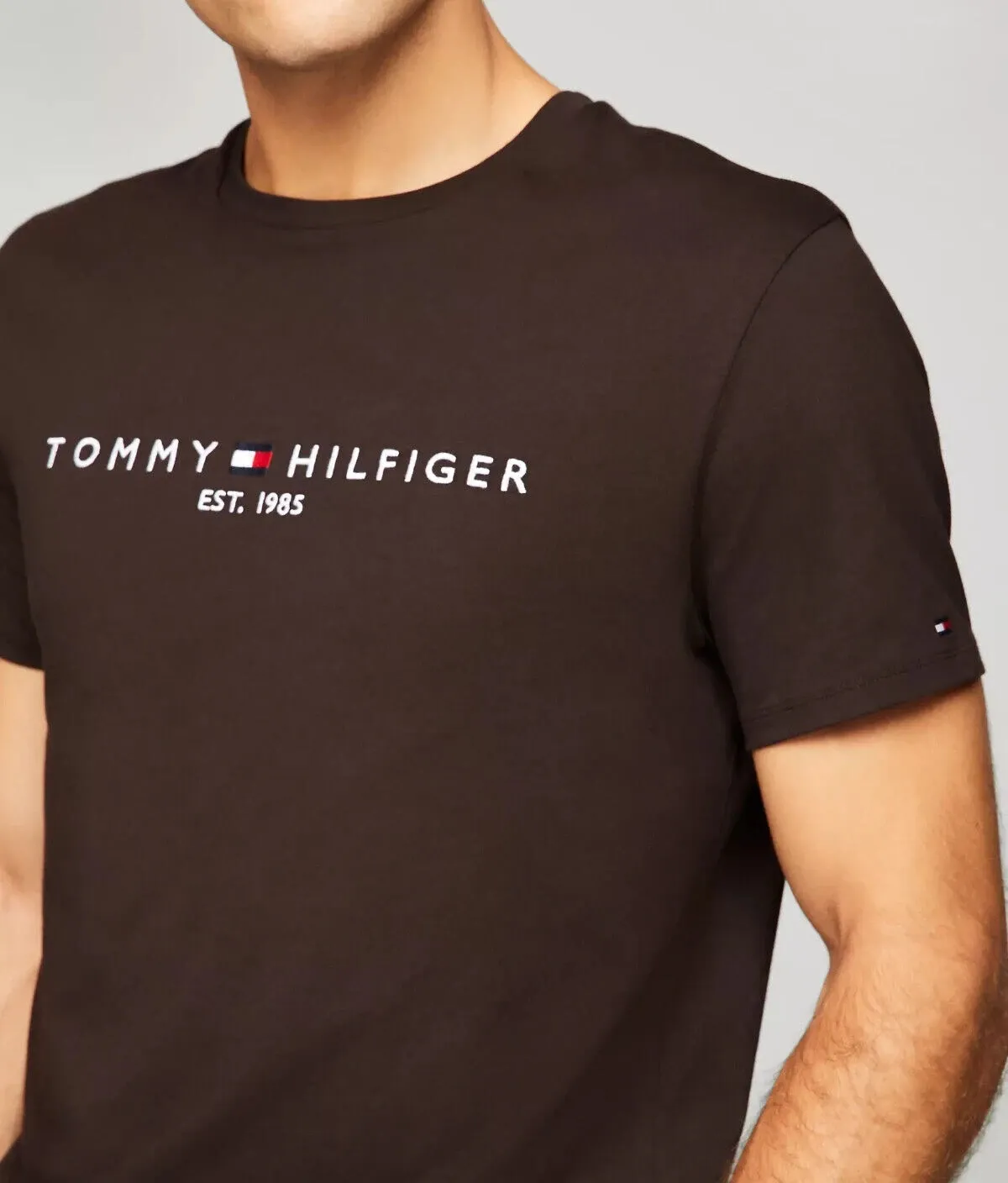 Tommy Hilfiger Men’s Cotton Logo T-Shirt – Regular Fit (6)
