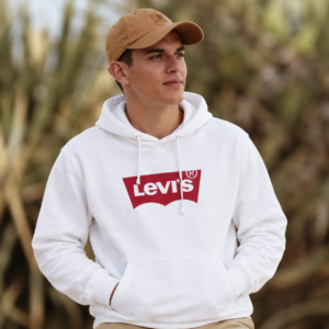 Levi’s Men’s Logo Hoodie – Pullover Sweatshirt