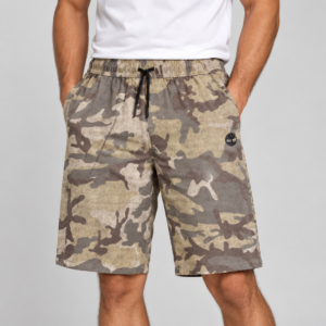 Timberland Boys’ Camo Board Shorts – Stretch Drawstring Fit