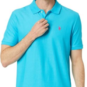 U.S. Polo Assn. Men’s Cotton Performance Polo – Short Sleeve